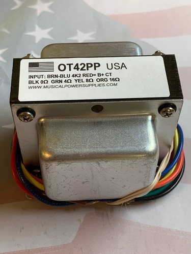 OT42PP (USA) HC100 Ausgangsübertrager 40VA - 4K2 auf 4/8/16 Ohm