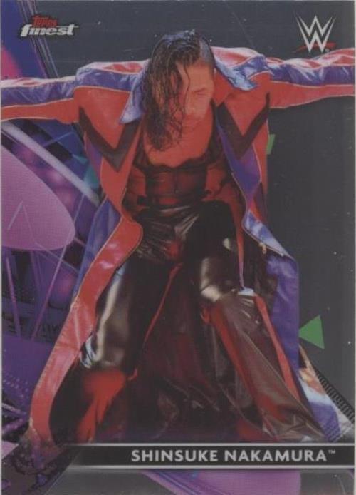 2021 Topps Finest WWE - Shinsuke Nakamura #70 - 1 of 1