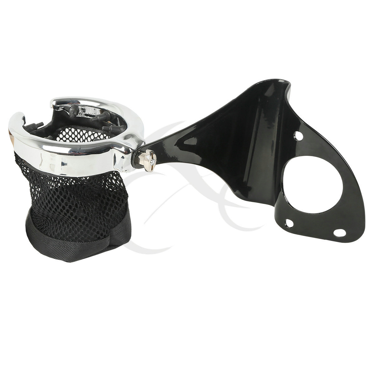 Rear Drink Cup Holder Passenger Fit For Harley Electra Road Tri Glide