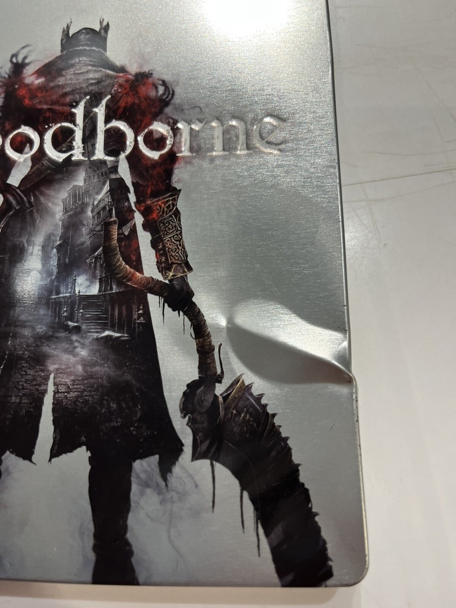 Bloodborne Collector's Edition Steelbook Dented Damaged Sony Bloodborne Collector's Edition Steelbook Dented Damaged Sony