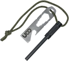 New New UCO Survival Fire Striker MT-FS-SVKIT BLACK