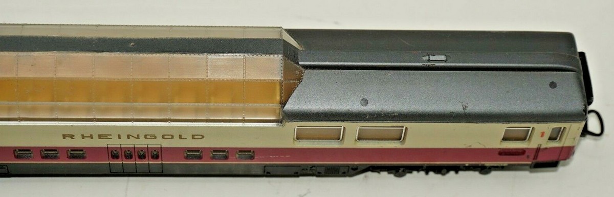LIMA HO 1ST CLASS DB RHEINGOLD VISTA DOME PASSENGER TRAIN CAR | eBay