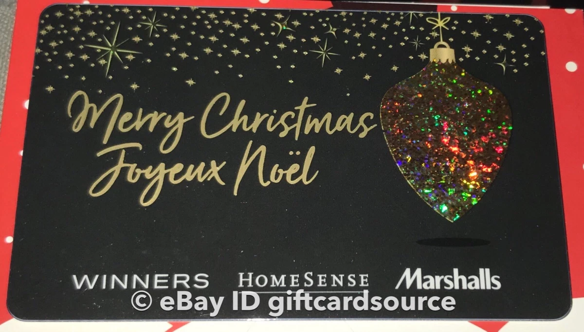 Homesense online gift card