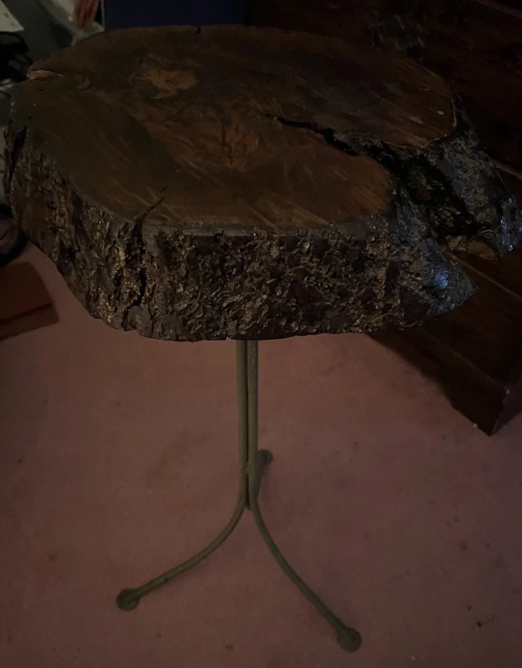 Black Walnut Handcrafted End Table: 15”x30” Natural Dark Rich Look. Very Strong - Image 2 of 4