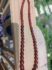 New ListingVintage Estate  Bakelite  Jewelry Cherry Amber beaded necklace Graduated 30"