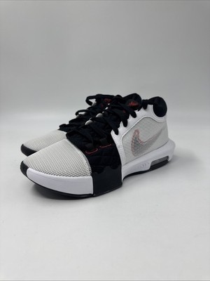 Nike Lebron Witness 8 White Black Red Basketball Shoes  display picture 1