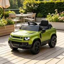 Green 12V Electric Kids Ride-On Car w/ Remote, Lights, Music