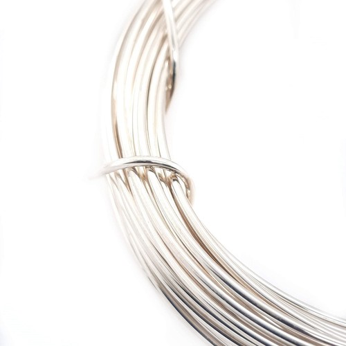 18 Gauge, 935 Argentium Silver Wire (Round) Dead Soft Made in USA - 5FT by - Picture 4 of 8
