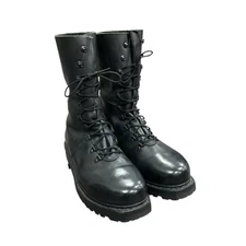 Austrian Army 'Half Lined' Full Leather Biker Boots Walking Work Combat Boot