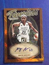 MAYA MOORE 2026 Panini Donruss WNBA Timeless Treasures ORANGE AUTO 03/15 Lynx