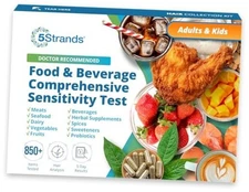 Comprehensive Food & Beverage Sensitivity Test Kit for Adults & Kids, 854 