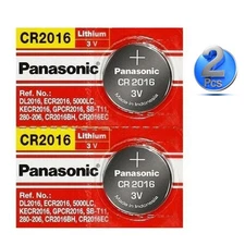 Super Fresh 2 x PANASONIC CR 2016 CR2016 LITHIUM COIN CELL EXP 2033