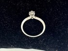 Heart Shape Diamond Wedding Engagement Stack Ring 14K White Gold G VS Diamond — photo 8