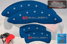 2015-2023 Ford Mustang Gt Saleen Front Rear Blue Mgp Brake Caliper Covers