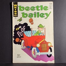Beetle Bailey #63 King Comics 1967 Mort Walker cover Fn 6.0