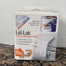 Toilet Lid Lock - Locks Seat to Lid to Keep Child Out - Mommy's Helper