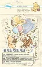 EK Success Disney Cardstock Die-Cuts 66/Pkg-Classic Pooh - Firsts (3Pk)