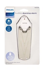 Philips AUDIBLE DOORSTOP ALARM Home Security Sensor SOUNDS WHEN DOOR IS OPENED