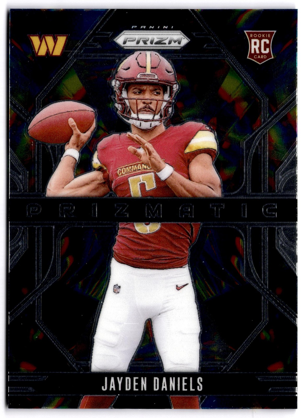 2024 Panini Prizm #3 Jayden Daniels Prizmatic