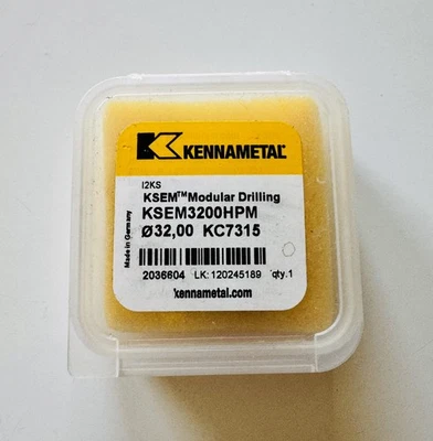 Kennametal KSEM3200HPM Ø32 KC7315 Bohrkopf KSEM Modular Drilling Neu Wendeplatte - Bild 1 von 3