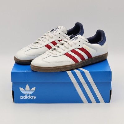 IH4881 adidas Originals Samba OG Core White Team Victory Red Night Indigo (Men's | eBay IH4881 adidas Originals Samba OG Core White Team Victory Red Night Indigo (Men's | eBay