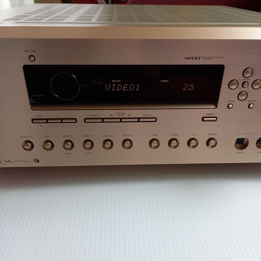 Onkyo Tx-Sa702 N High Power Amplifier Gold With Remote