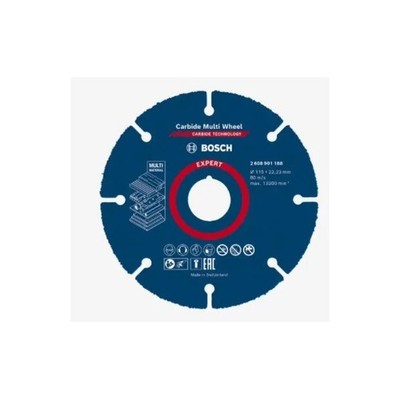 BOSCH SCHEIBE HARTMETALL MULTI WHEEL D.115 BLAU - PROMO- - Ferrero Werkzeug