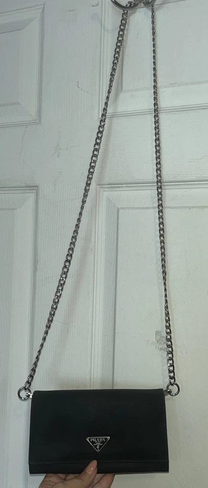 Prada Long Wallet Nylon & Leather! Authentic. COA!! CLEAN VTG! 😍 - Image 3 of 4