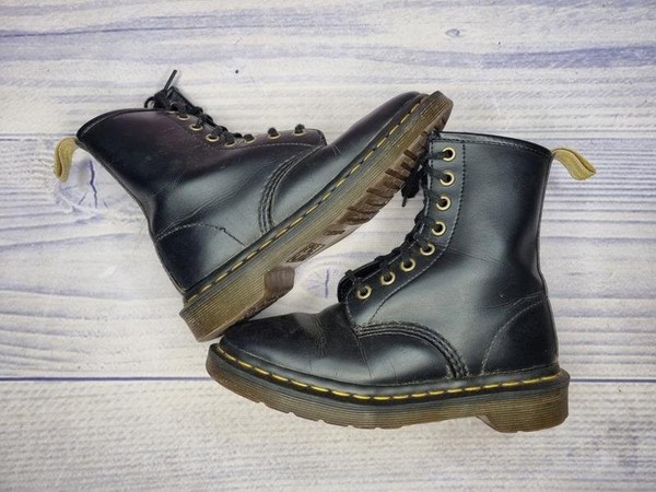 Women Dr. Martens Boots Black 35.5 #7KM9