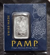 PAMP 1 Gram .9995 Platinum Bar In Assay Certificate 4041.90 per troy oz