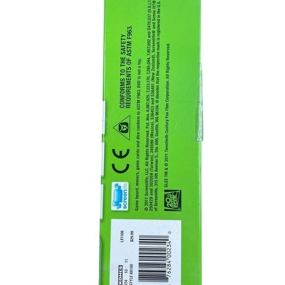 Hasbro Glee Scene It? DVD Game - 2011 Factory Sealed - Image 3 of 4