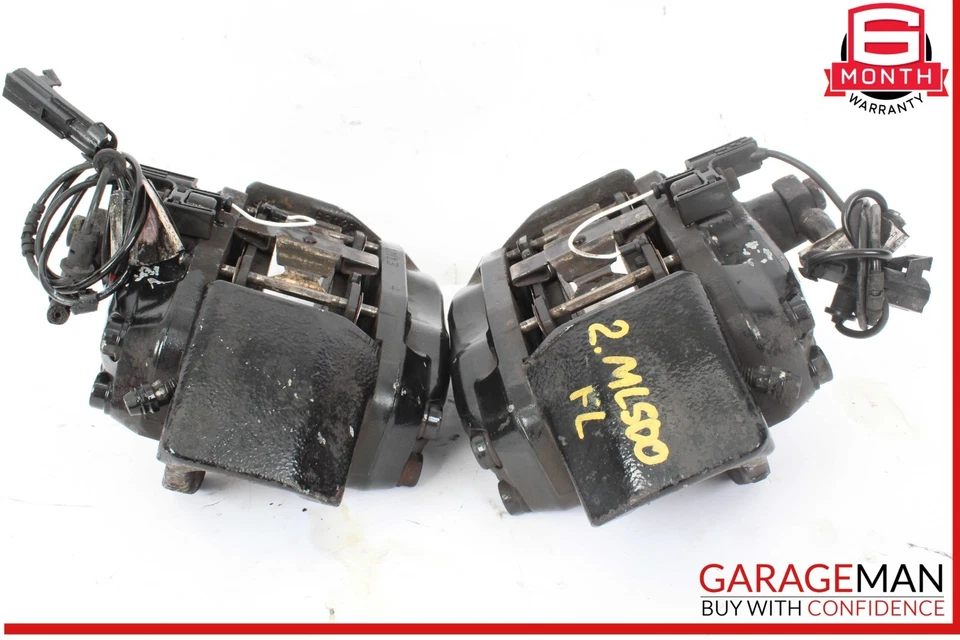 98-05 Juego de pinzas de freno delanteras derecha e izquierda mercedes w163 ml500 ml320 OEM Foto 2 de 4