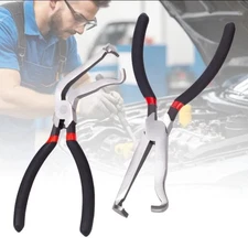 2PCS Electrical Disconnect Pliers 37960+37980 Straight handle+curved handle