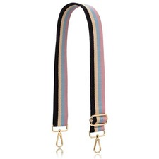 ALLZEDREAM Purse Strap Replacement Crossbody Handbag Stripe Wide Adjustable