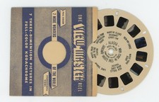 Alaska Skagway White Pass West Taku Arm 1940's Circular HL View-Master Reel 303
