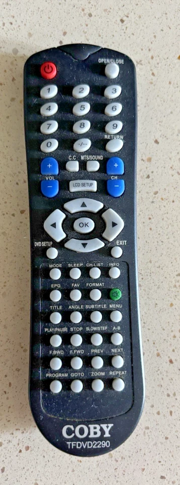 Coby TFDVD2290 22” 720p LCD TV/DVD Player RGB/RCA/VGA/HDMI S-Video Retro Gaming - Image 2 of 4