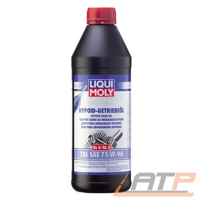 1 L LITER LIQUI MOLY HYPOID-GETRIEBEÖL (GL4/5) TDL SAE 75W-90 GETRIEBE-ÖL