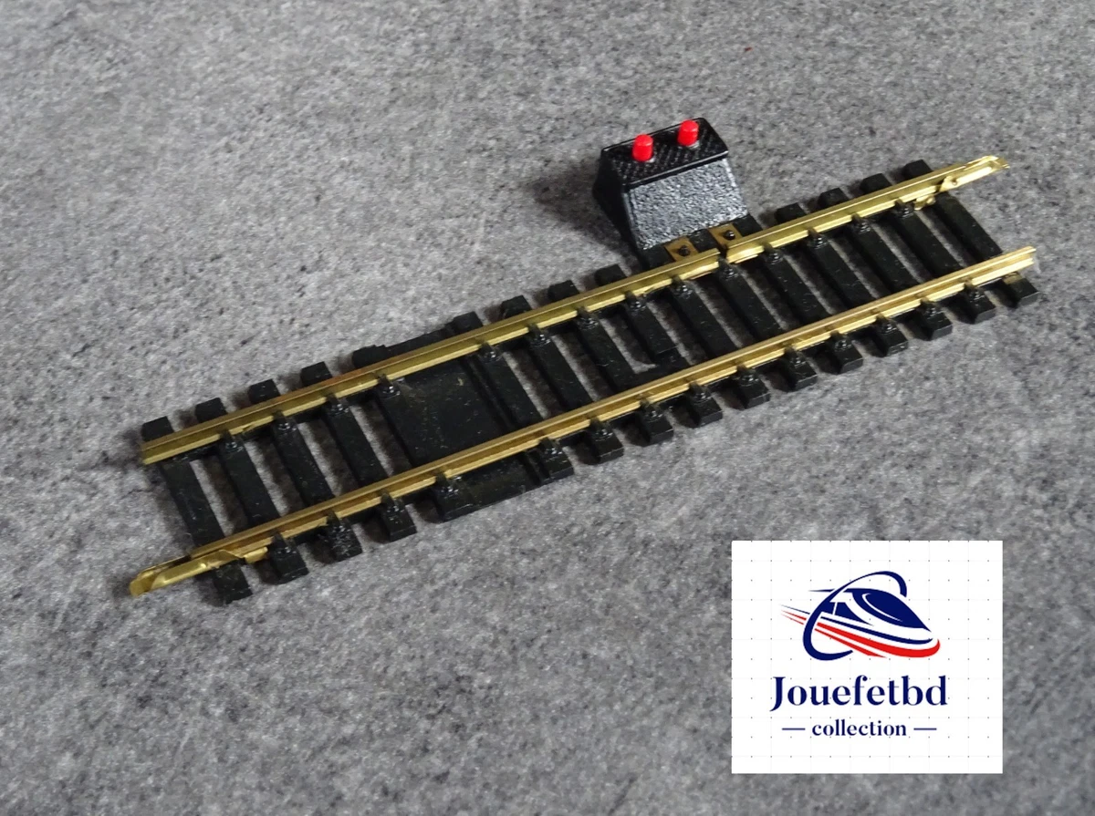 JOUEF HO 7 RAIL 1 AUTO ENRAILLEUR N°678, 2 BUTOIR, 4 COURBE N470 R=325mm R=385mm, MODELISME FERROVIAIRE TRAIN - Jeux & Jouets