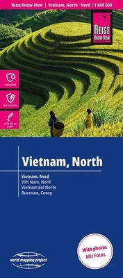 Reise Know-How Landkarte Vietnam, Nord Vietnam, North (1:600.000) | (Land-)Karte