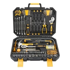 159 Piece Tool Set, Tool Box Kit for Mechanic and Car, General Household Home...
