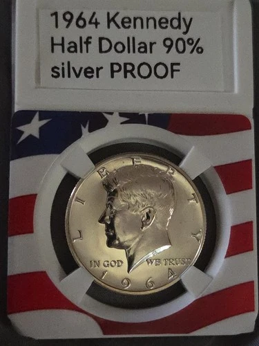 1964 Kennedy Half Dollar GEM PROOF - PR PF