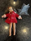 Vintage Barbie Tutti Me & My Dog Doll Brunette Blue Eyes Missing Hat Dog TLC