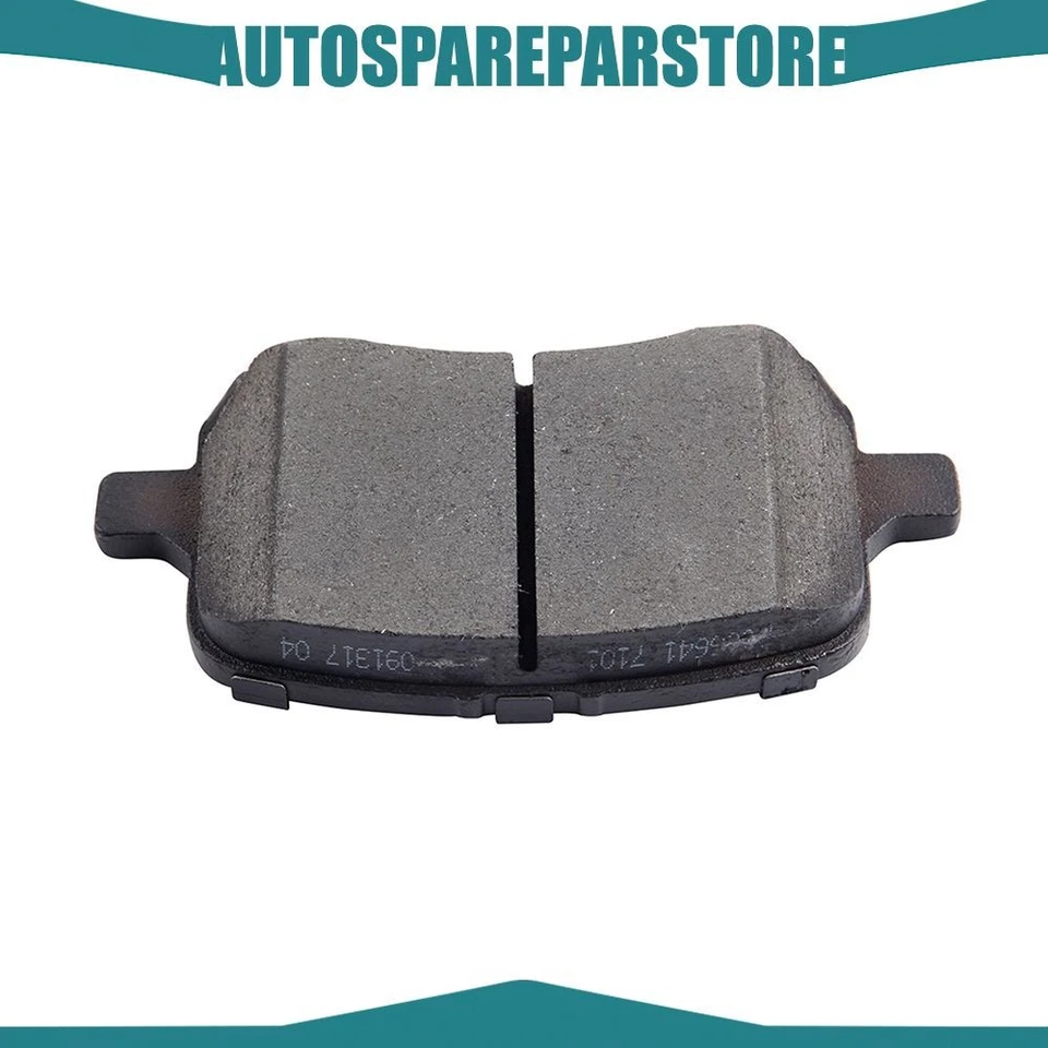 Par de pinzas de freno delanteras rotores de disco y pastillas de cerámica para Pontiac G6 2008-2010 Foto 3 de 4