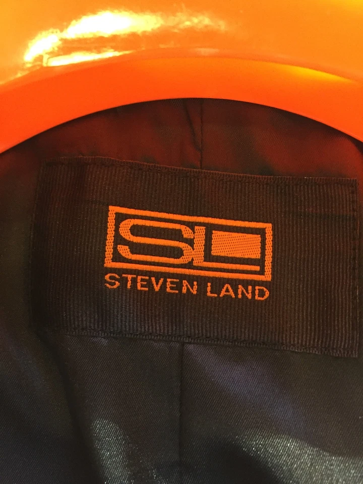 Nuevo con etiquetas Vestido Informal Steven Land Multicolor Hombre Chaleco 100% Lana Talla 40 Foto 4 de 4