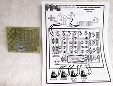 NEW BINARY LED CLOCK CIRCUIT BOARD W/SCHEMATI...