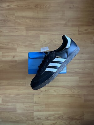 Size 9.5, 11.5, 13 - adidas Samba OG Core Black White Gum **SHIPS TODAY**