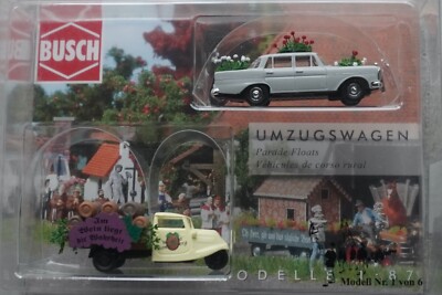 BUSCH    (Spur H0)   49942    Set   Umzugswagen  + OVP - unbenutzt