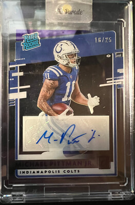 2020 Panini Chronicles Michael Pittman Jr auto 16/25