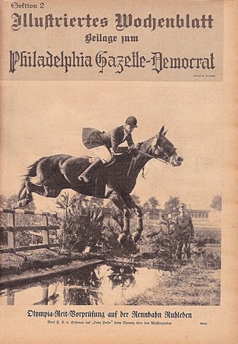 Illustriertes Wochenblatt Beilage zum Philadelphia Gazette-Democrat 1927-8 55 Is - Picture 2 of 4