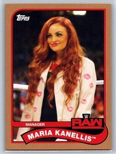 2018 Topps Heritage WWE Maria Kanellis Bronze Parallel #47